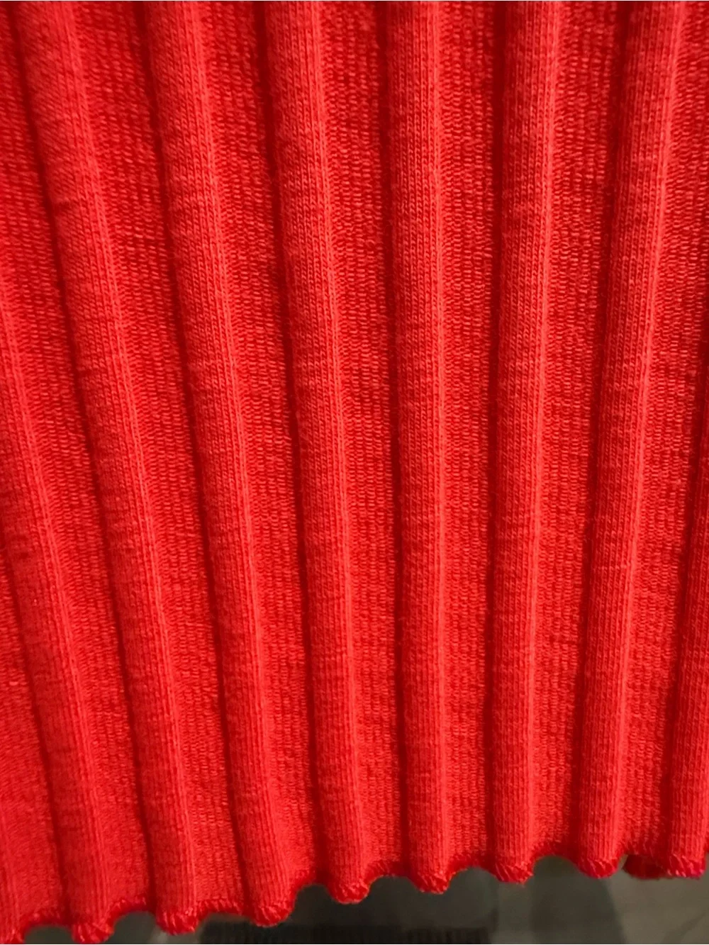Free People Tilly Vest in Tomato Puree Color Size L